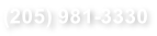 (205) 981-3330